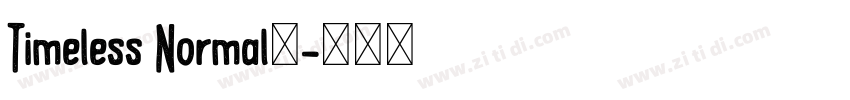 Timeless Normal◆字体转换